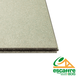 Dalle - Aggloméré CTBH - ép 19 mm - dalle de 2,057 x 0,917 ml KS